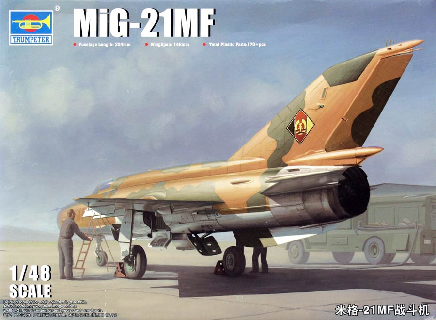 Trumpeter 02863 MiG-21MF (МиГ-21МФ)