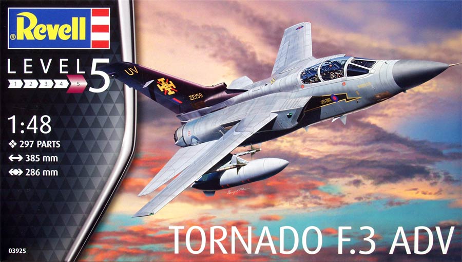 Revell 03925 Tornado F.3 ADV (Панавиа «Торнадо» F.3 ADV дальний перехватчик ВВС Великобритании)