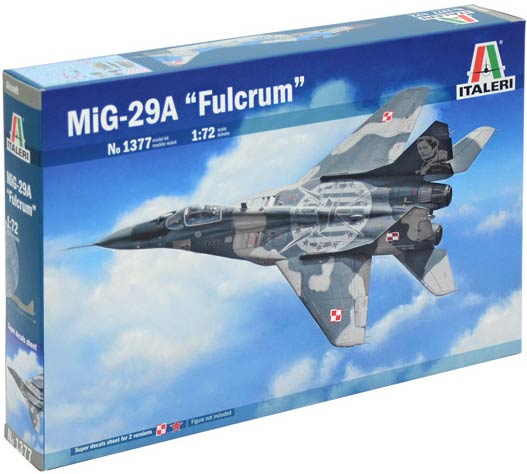 Italeri 1377 MiG-29A Fulcrum (МиГ-29А)
