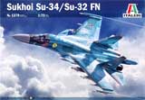 thumbnail for Italeri 1379 Sukhoi Su-34/Su-32FN (Су-24 / Су-32ФН)