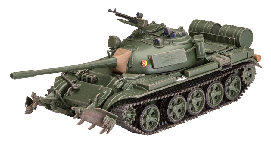Revell 03328 T-55A/AM with KMT-6/EMT-5 (T-55A/AM Советский основной средний танк с колейным минным тралом КМТ-6)
