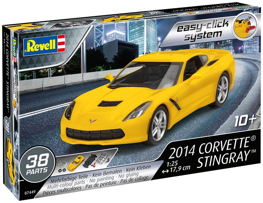 Revell 07449 2014 Corvette Stingray (Корвет «Стингрэй» модель 2014 года)