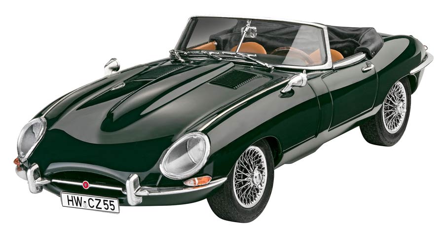 Revell 07687 Jaguar E-Type Roadster (Родстер «Ягуар» модель «E»)