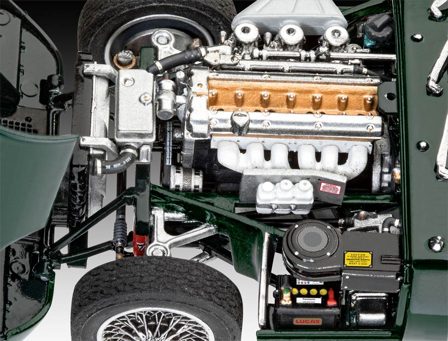 Revell 07687 Jaguar E-Type Roadster (Родстер «Ягуар» модель «E»)