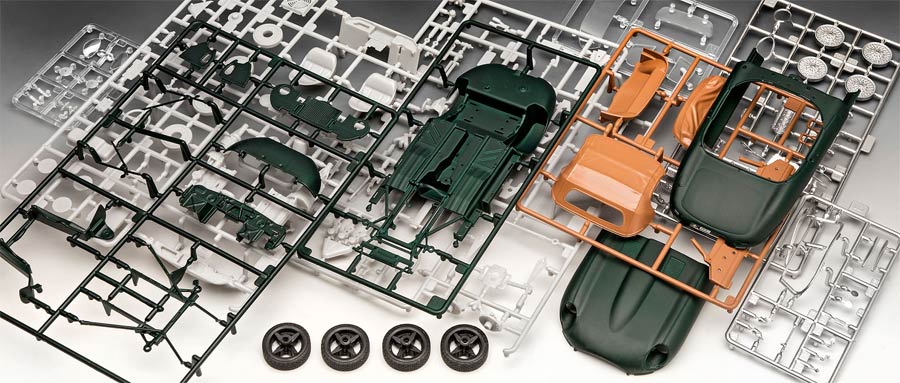 Revell 07687 Jaguar E-Type Roadster (Родстер «Ягуар» модель «E»)