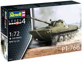 thumbnail for Revell 03314 PT-76B (ПТ-76Б Советский лёгкий плавающий танк)