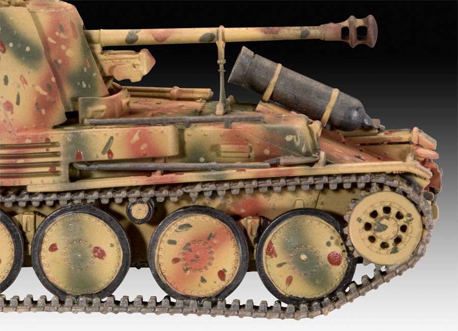 Revell 03316 Sd.Kfz.138 Marder III Ausf. M (Мардер III М Немецкая противотанковая самоходная артиллерийская установка, 2МВ)