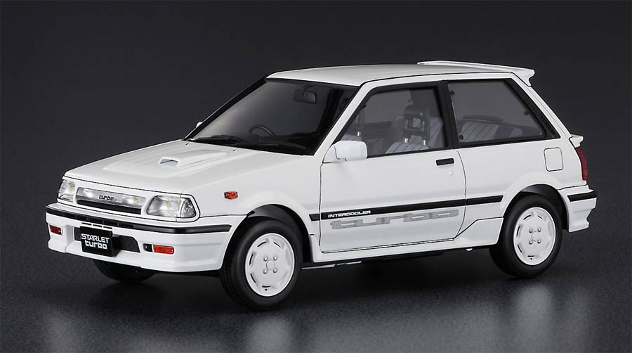 Hasegawa HC32 Toyota Starlet EP71 Turbo-S 3-Door Late Version 1988
