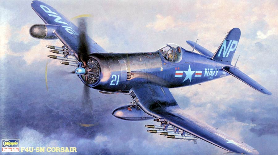 Hasegawa JT75 F4U-5N Corsair 