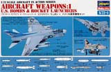 thumbnail for Hasegawa X72-1 Aircraft Weapons:1 U.S. Bombs & Rocket Launchers