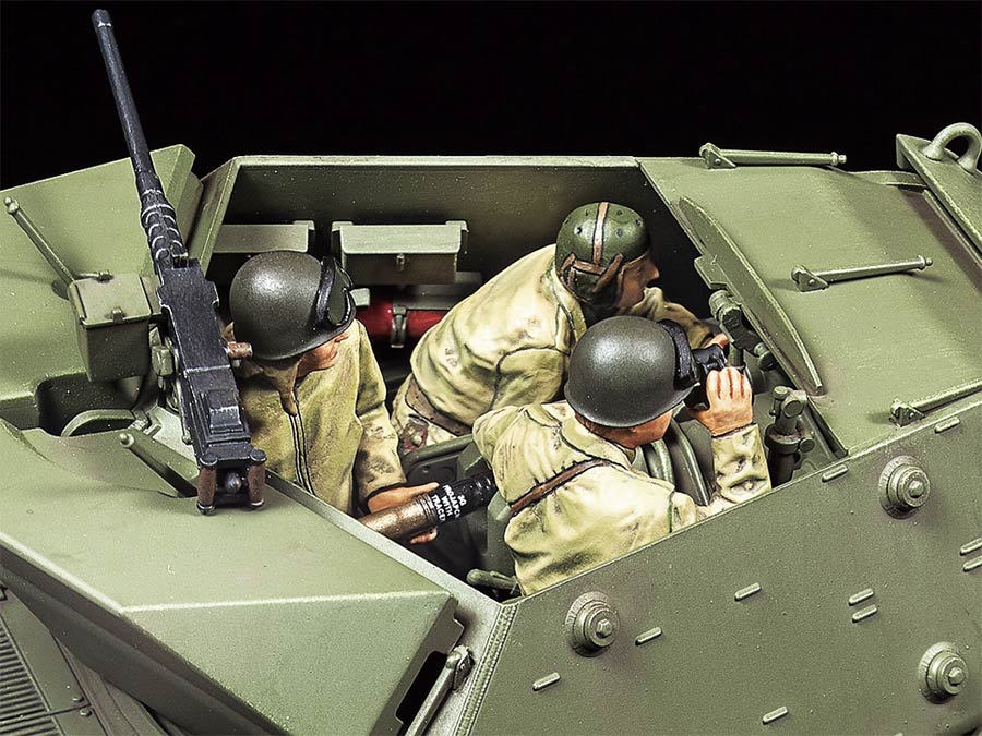 Tamiya 35350 M10 U.S. Tank Destroyer  Mid Production (М10 Американская противотанковая самоходная артиллерийская установка 2МВ)