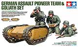 thumbnail for Tamiya 35357 German Assault Pioneer Team & Goliath Set (Сапёры немецкой штурмовой группы с самоходной миной «Голиаф»)