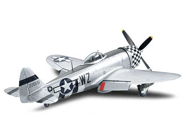 Tamiya 61090 Republic P-47D Thunderbolt "Bubbletop" (Рипаблик P-47D «Тандерболт» «Бабблтоп» / с фонарём каплевидной формы)