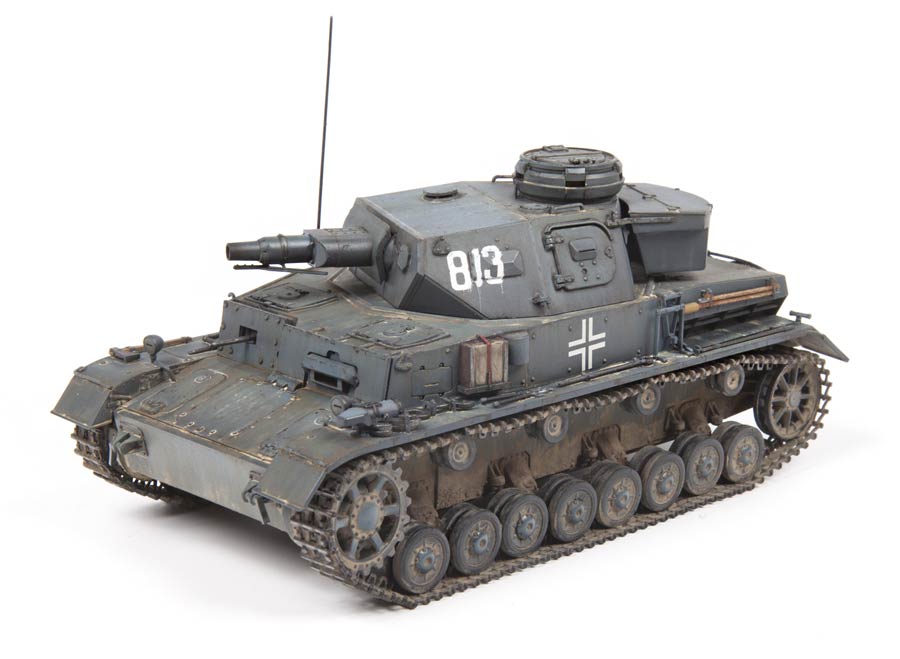 Звезда 3641 Panzer IV ausf.E German Medium Tank (Т-IV модификация Е Немецкий средний танк)
