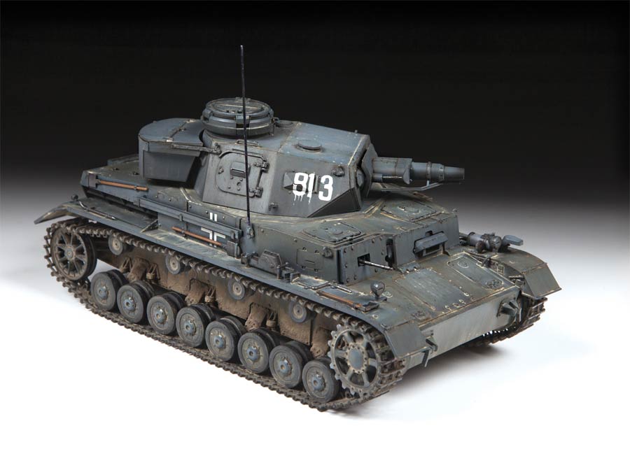 Звезда 3641 Panzer IV ausf.E German Medium Tank (Т-IV модификация Е Немецкий средний танк)