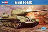 thumbnail for HobbyBoss 82602 Soviet T-34/85  (Т-34/85 образца 1944 года Советский танк)