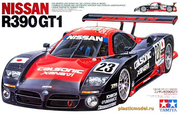 Tamiya 24192 Nissan R390 GT1 (Ниссан R390 GT1)