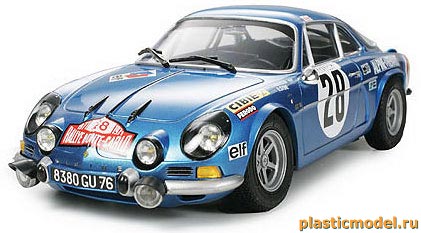 Tamiya 24278 Alpine Renault A110 Monte-Carlo `71 (Рено Альпин А110, Монте-Карло 1971)