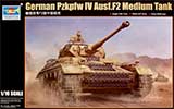 thumbnail for Trumpeter 00919 Pzkpfw IV Ausf.F2 German Medium Tank (T-IV модификация F2 немецкий средний танк)
