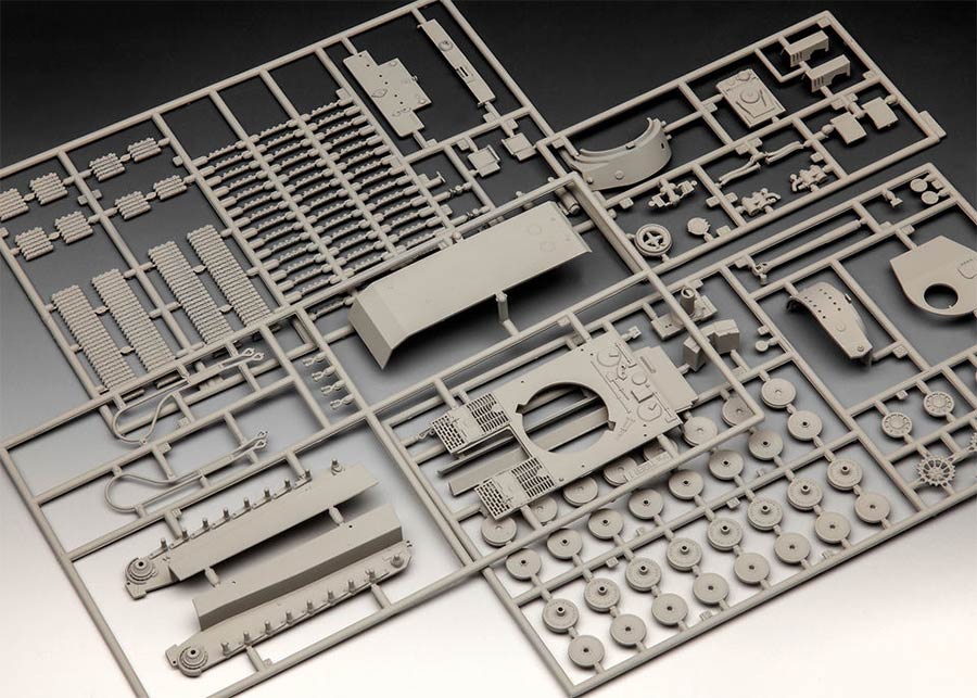 Revell 03262 PzKpfw VI Ausf. H Tiger (Т-VI «Тигр» модификация H немецкий тяжелый танк)