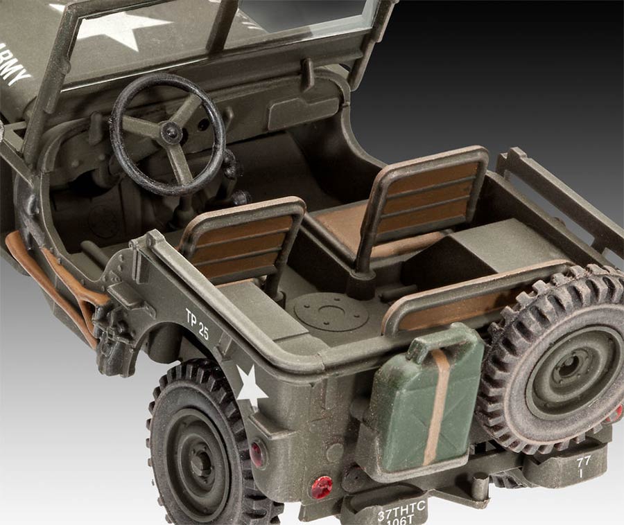 Revell 03260 M34 Tactical Truck + Off-Road Vehicle (Американские M34 грузовик и внедорожник «Виллис»)