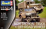 thumbnail for Revell 03260 M34 Tactical Truck + Off-Road Vehicle (Американские M34 грузовик и внедорожник «Виллис»)