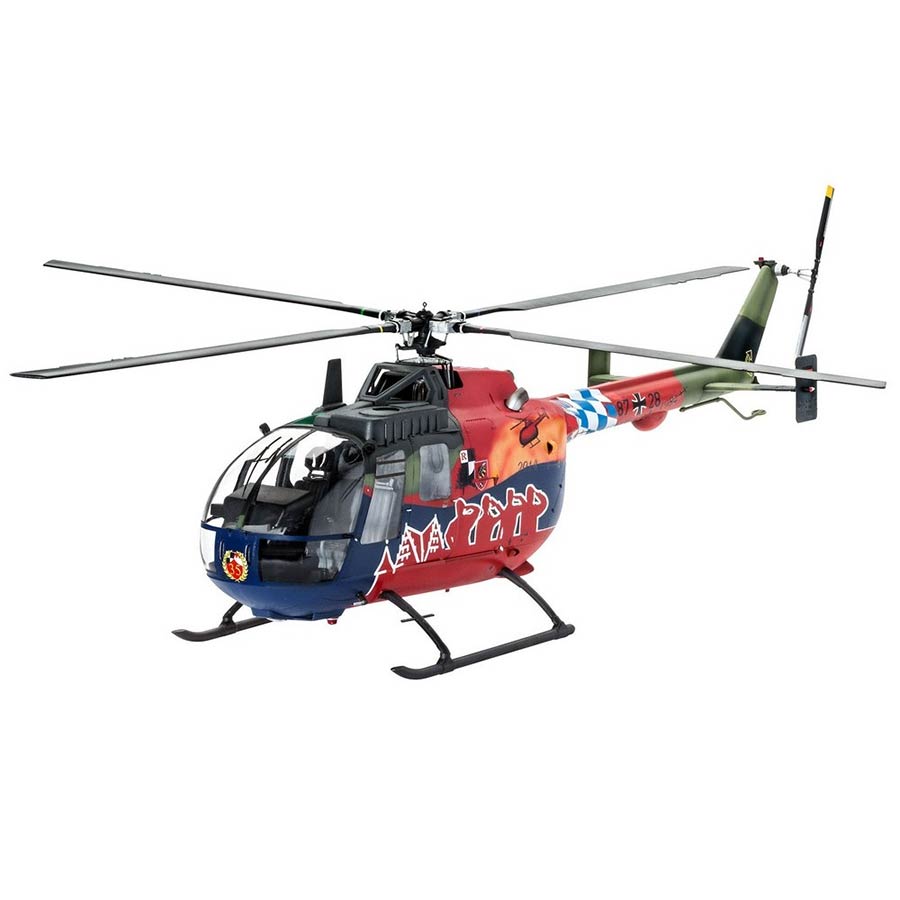 Revell 04906 Airbus Helicopters BO105 (Эирбас Хеликоптерс BO105 многоцелевой вертолёт)