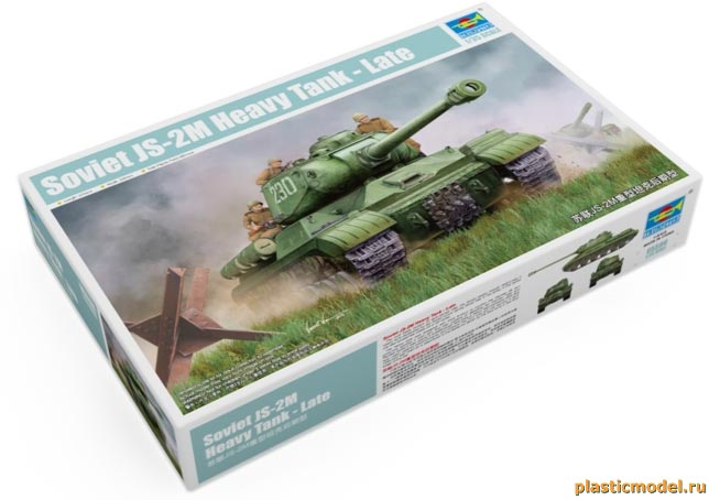 Trumpeter 05590 Soviet JS-2M Heavy Tank - Late (ИС-2М поздняя модификация Советский тяжелый танк)