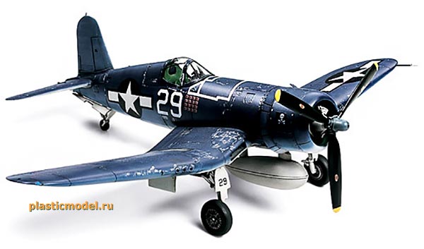 Tamiya 60775 Vought F4U-1A Corsair (Чанс-Воут F4U-1A «Корсар» американский палубный истребитель)
