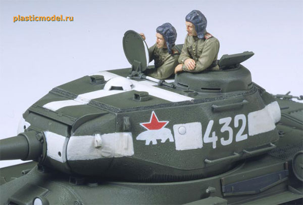 Tamiya 35289 Russian Heavy tank JS-2 model 1944 ChKZ (ИС-2 образца 1944 г. выпуска ЧКЗ Советский Тяжёлый Танк)