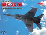 thumbnail for ICM 72173 MiG-25RB Soviet Reconnaissance Plane (МиГ-25РБ Советский самолет-разведчик)