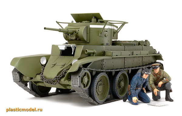 Tamiya 35309 Russian tank BT-7 model 1935 (Советский танк БТ-7 образца 1935 г.)