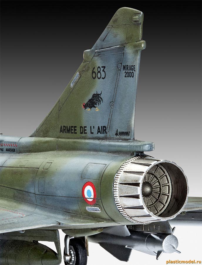 Revell 04893 Dassault Mirage 2000D (Дассо «Мираж 2000D» французский многоцелевой истребитель)