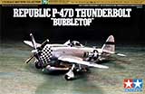 thumbnail for Tamiya 60770 Republic P-47D Thunderbolt "Bubbletop" (Рипаблик P-47D «Тандерболт» «Бабблтоп» / с фонарём каплевидной формы)