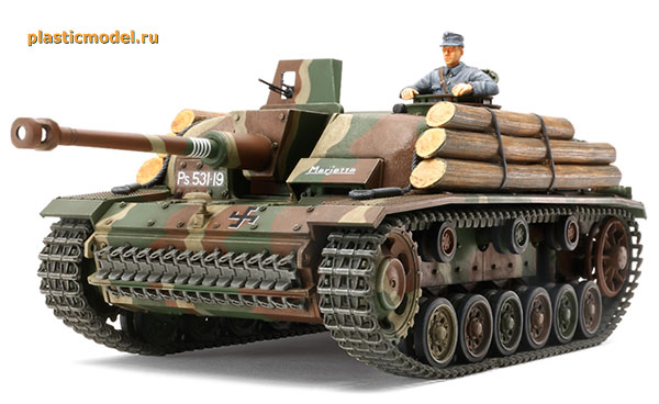 Tamiya 35310 Sturmgeschütz III Ausf.G "Finnish Army" («Штурмгешютц III» модификация G, Финская армия)