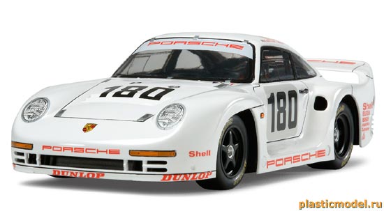 Tamiya 24320 Porsche 961 Le Mans 24 Hours 1986 (Порше 961 24-часовые гонки в Ле-Ман 1986)