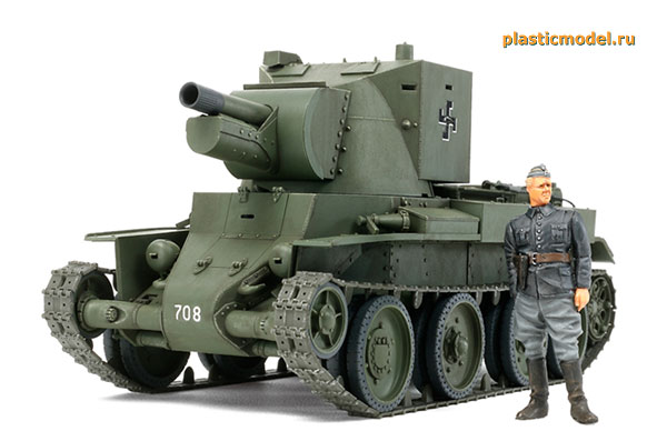 Tamiya 35318 BT-42 Finnish Army Assault gun (БТ-42 Финское штурмовое орудие)