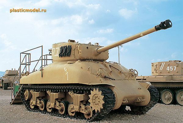 Tamiya 35322 Israeli tank M1 Super Sherman (М1 «Супер Шерман» Израильский танк)
