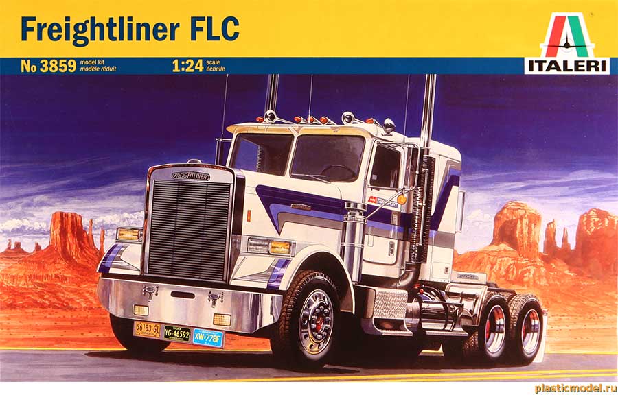 Italeri 3859 Freightliner FLC (Фрейтлайнер FLC седельный тягач)