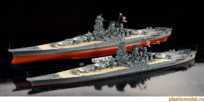Tamiya 78025 Japanese Battleship "Yamato" Premium edition (Японский линкор «Ямато» Премиальное издание)