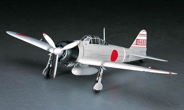 Hasegawa JT43 Mitsubishi A6M2b Zero Fighter Type21