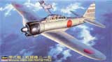 thumbnail for Hasegawa JT43 Mitsubishi A6M2b Zero Fighter Type21