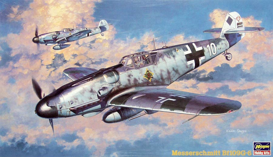 Hasegawa JT47 Messerschmitt Bf109G-6