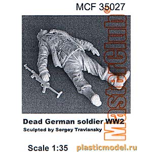 MasterClub MCF35027  1:35, Dead German soldier WW2 (Мёртвый немецкий солдат, 2МВ)