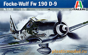 Italeri 1312  1:72, Focke-Wulf FW 190 D-9 (Фокке-Вульф FW 190 D-9)