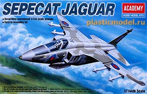 Academy 12606  1:144, Sepecat Jaguar (Сепекат «Ягуар» ударный истребитель)