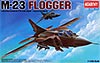 MiG-23 Flogger (МиГ-23 советский многоцелевой истребитель с крылом изменяемой стреловидности), подробнее...