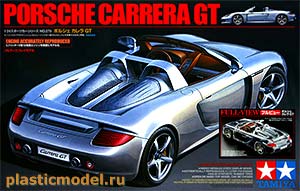 Tamiya 24330  1:24, Porsche Carrera GT Full View (Порше «Каррера ДжиТи» «Полный Обзор» с прозрачным кузовом)