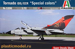 Italeri 1336  1:72, Tornado IDS/ECR "Special colors" (Панавиа «Торнадо» IDS/ECR германский самолёт с крылом изменяемой стреловидности) 