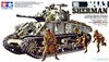 U.S. Medium Tank M4 Sherman 105mm Howitzer Assault support  (M4 «Шерман» cо 105-мм гаубицей американский танк огневой поддержки пехоты), подробнее...